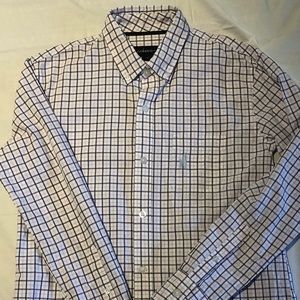 Johnnie O plaid Button Down
